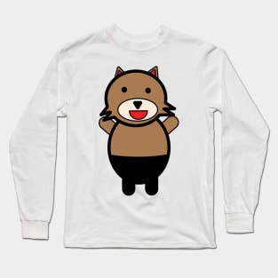 Werewolf Cute Kawaii Long Sleeve T-Shirt